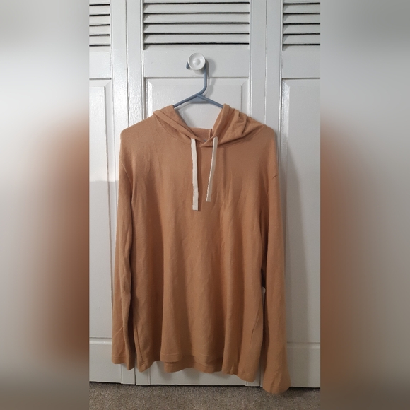 Zyia Active Medium Super Soft Camel Boyfriend Hoodie - Picture 4 of 4